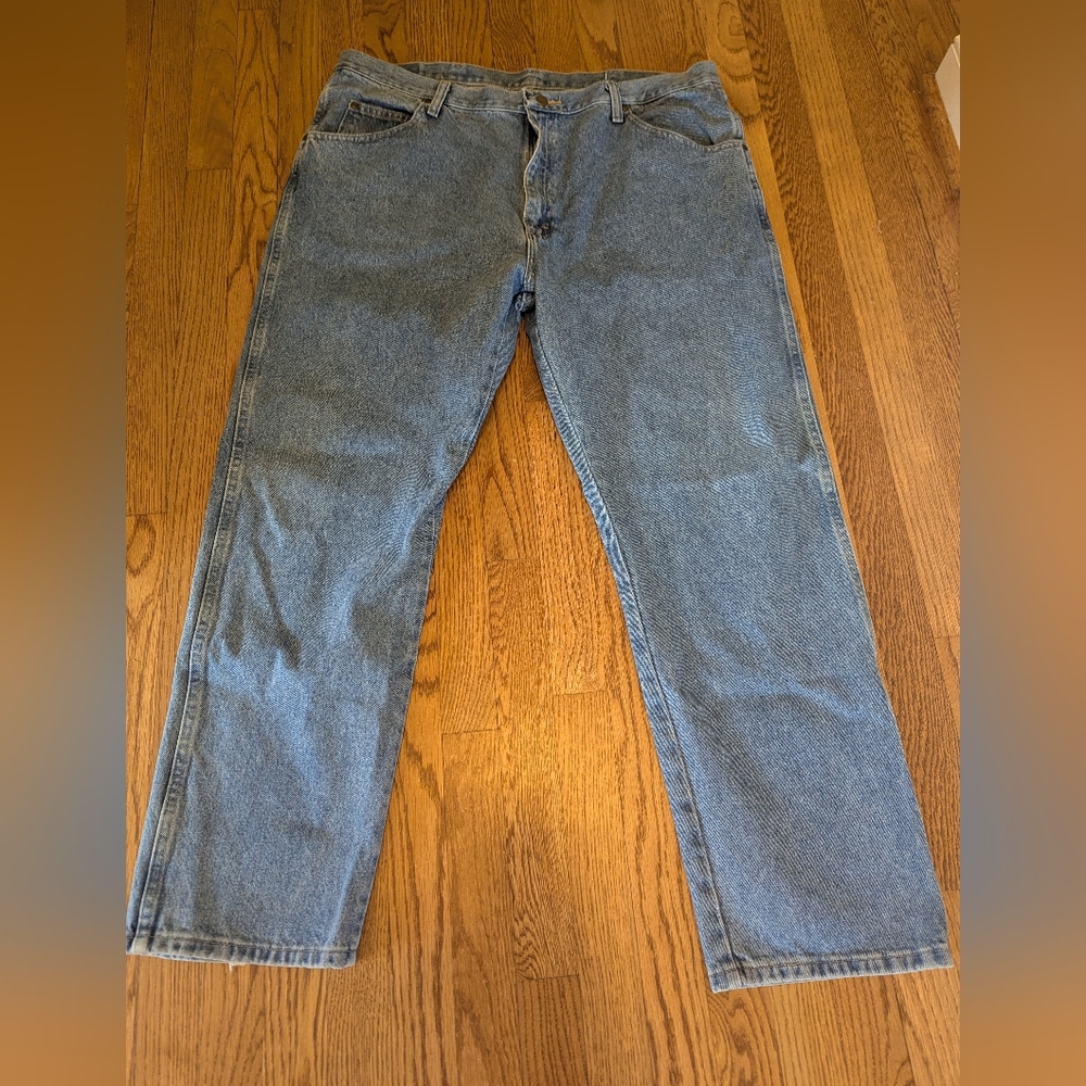 Vintage Wrangler Jeans 40 x 30 Denim  Regular Fit 100% Cotton Outdoors 90s